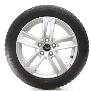 Audi A4 S4 8W Winterräder 5-Parallelspeichen Semperit 225/50R17 DOT25 8W0601025P - Bild 2