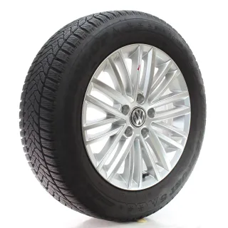 VW Golf VII 5G Winterräder Fortaleza Dunlop 205/60R16 96H DOT23 5G0601025AT - Bild 6