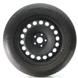 Audi Q3 F3B VW Tiguan AD1 Winterräder Stahl Conti 215/65R17 DOT24 5QF601027J/K - Bild 2