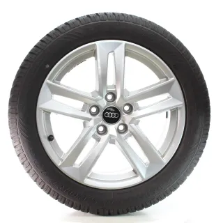 Audi A4 S4 8W Winterräder 5-Parallelspeichen Dunlop 225/50R17 DOT25 8W0601025P - Bild 4