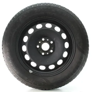 VW T-Roc Audi Q2 Winterräder Stahl Semperit 205/60R16 96H DOT24 5Q0601027CK - Bild 4