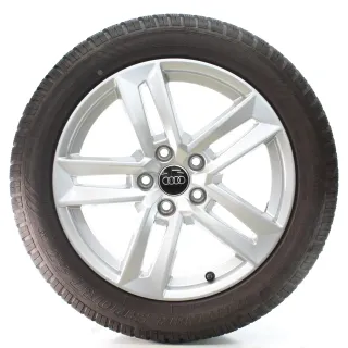 Audi A4 S4 8W Winterräder 5-Parallelspeichen Dunlop 225/50R17 DOT24 8W0601025P - Bild 1