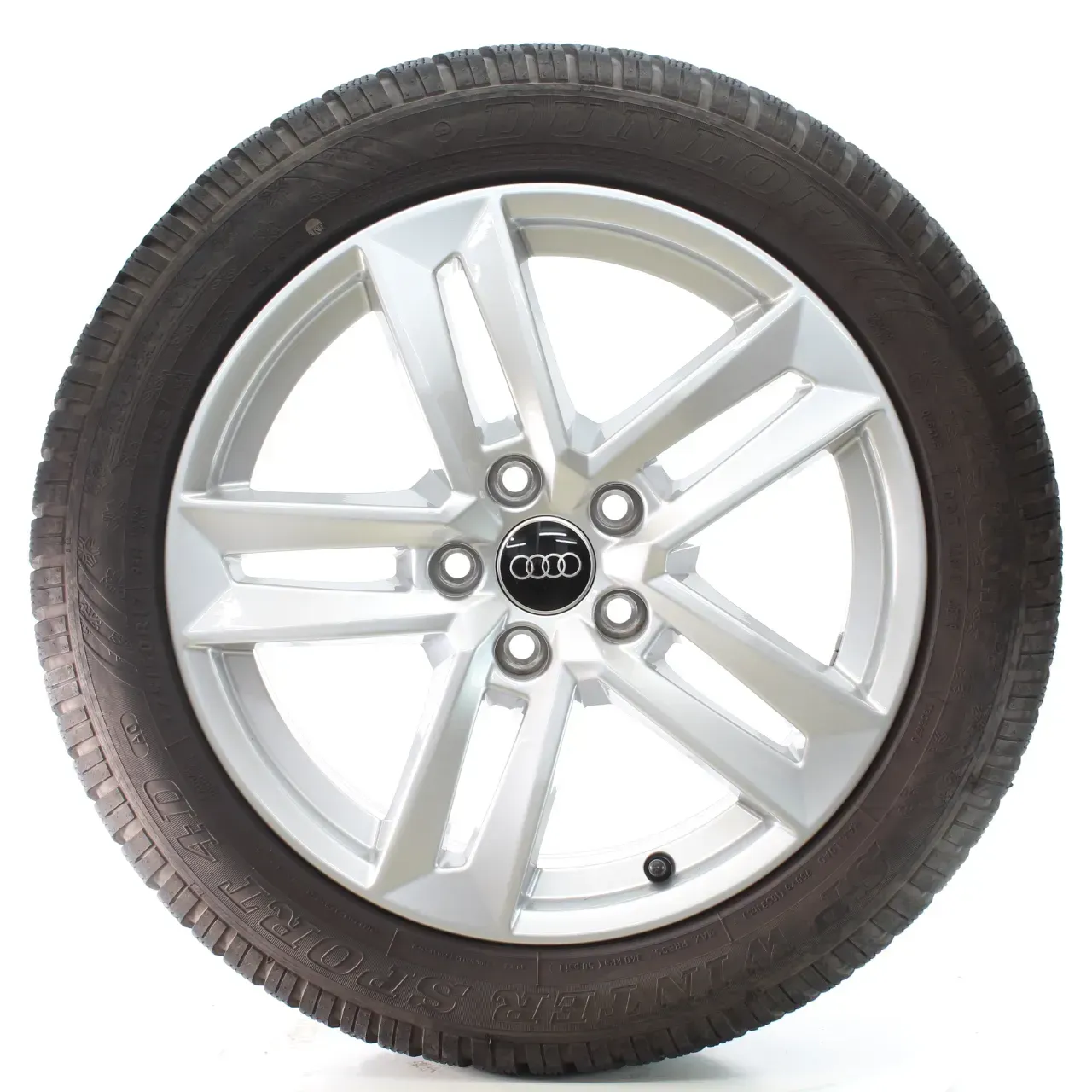 Audi A4 S4 8W Winterräder 5-Parallelspeichen Dunlop 225/50R17 DOT24 8W0601025P - Bild 1