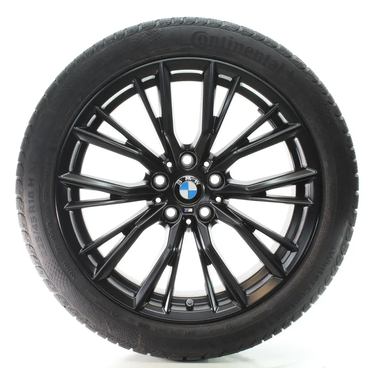 BMW 3er G20 G21 Winterräder Doppelspeiche 796 M Conti 225/45R18 95H 6885305 - Bild 1