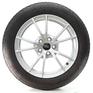 Audi A5 FU B10 Winterräder 5-Doppelspeichen Goodyear 215/55R17 DOT24 8B3601025A - Bild 3