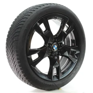 BMW 1er F70 Winterräder M Sternspeiche 968 Goodyear 195/50R18 93H DOT25 5A45271 - Bild 6
