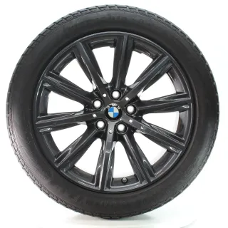 BMW 5er G30 G31 Winterräder V-Speiche 684 Orbitgrey 245/45R18 100V 6874441 - Bild 2