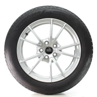 Audi A5 FU B10 Winterräder 5-Doppelspeichen Goodyear 215/55R17 DOT25 8B3601025A - Bild 3