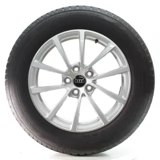 Audi A6 S6 F2 C8 Winterräder 10-Speichen Bridgestone 225/60R17 DOT24 4K0601025 - Bild 1