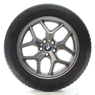 BMW 5er G60 G61 Winterräder Y-Speiche 932 Continental 225/55R18 102H 5A324D5 - Bild 4