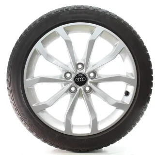 Audi A4 S4 8W Winterräder 10-Speichen V-Design 225/45R18 95H DOT23 8W0601025ED - Bild 3