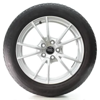 Audi A5 FU B10 Winterräder 5-Doppelspeichen Goodyear 215/55R17 DOT24 8B360102 - Bild 3