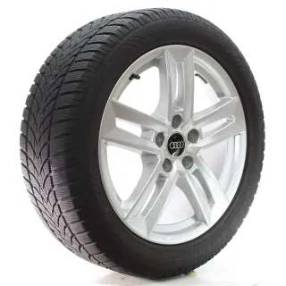 Audi A4 S4 8W Winterräder 5-Parallelspeichen Dunlop 225/50R17 DOT23 8W0601025P - Bild 6