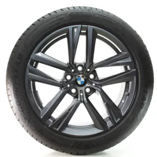 BMW 4er i4 G26 Winterräder Doppelspeiche 853 Goodyear 245/45R18 100H 6896768 - Bild 2
