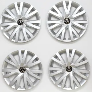 VW Golf 7 8 Radkappen 16 Zoll Radblenden Radzierblenden Original 5H0601147C 4Stk - Bild 1