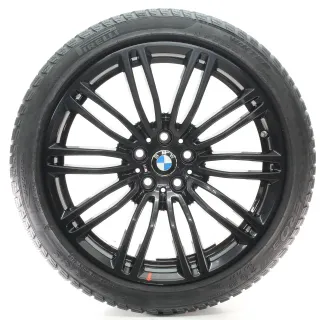 BMW 5er G30 G31 Winterräder M 664 Jet Black Uni 245/40-275/35R19 DOT21 7856925-6 - Bild 2