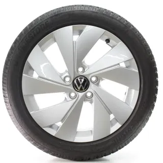 VW Golf VIII CD1 CG5 Winterräder Belmont Bridgestone 205/50R17 DOT23 5H0601025B - Bild 2