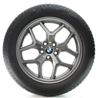 BMW 5er G60 G61 Winterräder Y-Speiche 932 Pirelli 225/55R18 102H DOT24 5A324D5 - Bild 4