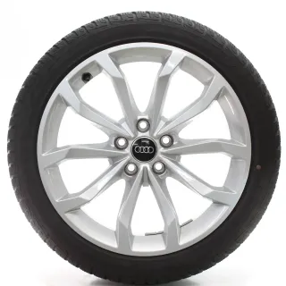Audi A4 S4 8W Winterräder 5 V-Speichen Design Goodyear 245/40R18 97V 8W0601025 - Bild 3