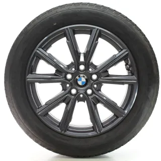 BMW 1er F70 2er F74 Winterräder V-Speiche 967 Goodyear 205/55R17 DOT24 5A45270 - Bild 2