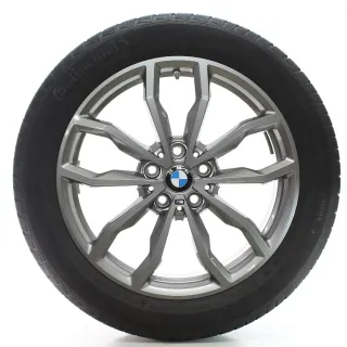 BMW X1 F48 X2 F39 Winterräder Y-Speiche 711 M Continental 205/55R18 96H 6877550 - Bild 4