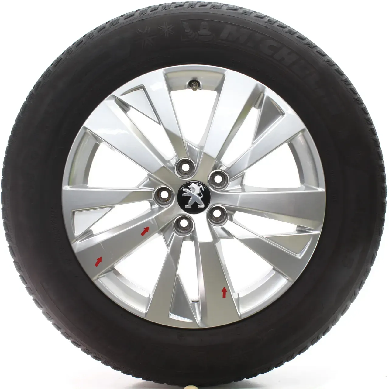 Peugeot 3008 SUV M4 Winterräder Chicago Michelin 215/65R17 9809687177 - Bild 1