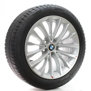 BMW 5er G30 G31 Winterräder W-Speiche 632 Pirelli 245/45R18 100V DOT24 6863418 - Bild 6