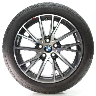 BMW 1er F40 2er F44 Winterräder Y-Speiche 489 Pirelli 195/55R17 DOT24 7849122 - Bild 3