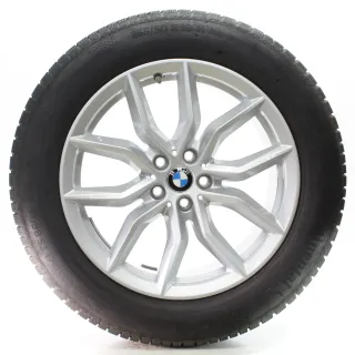 BMW X5 G05 X6 G06 Winterräder V-Speiche 734 Conti 265/50R19 110H DOT23 6880685 - Bild 3