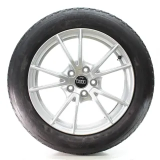 Audi A5 FU B10 Winterräder 5-Doppelspeichen Goodyear 215/55R17 DOT25 8B3601025A - Bild 2