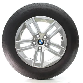BMW 2er U06 Winterräder Doppelspeiche 186 Conti 205/65R16 95H DOT25 6888838 - Bild 2