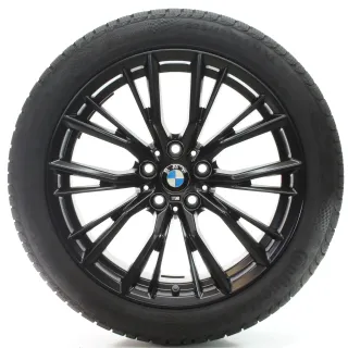 BMW 3er G20 G21 Winterräder Doppelspeiche 796 M Conti 225/45R18 DOT24 6885305 - Bild 1