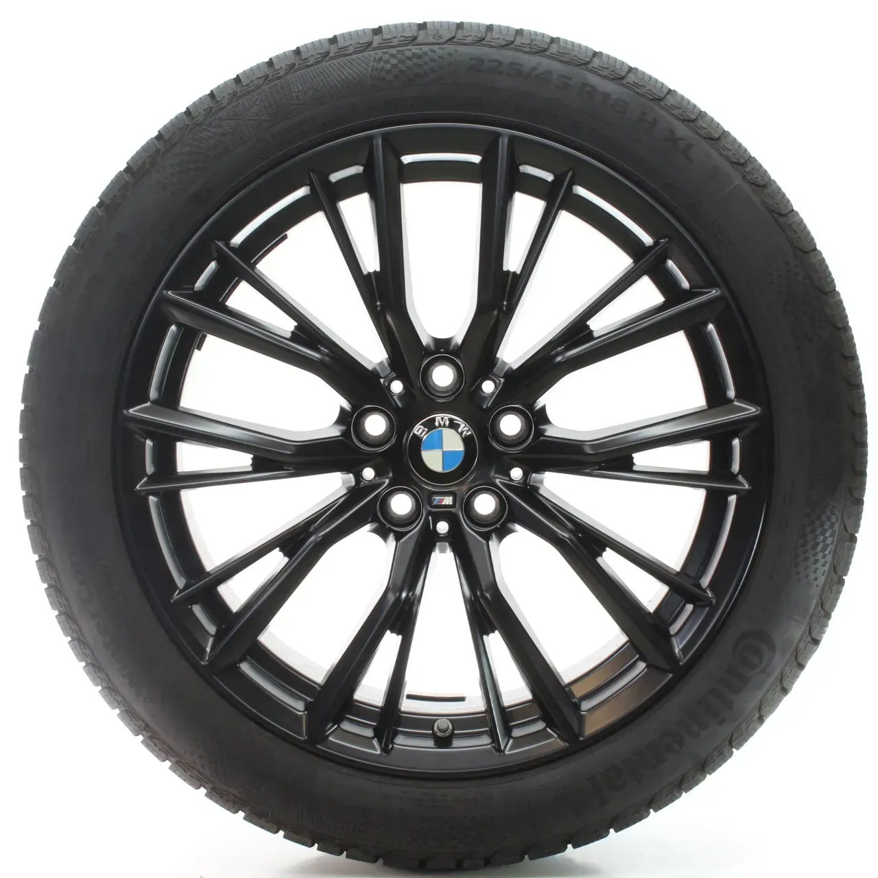BMW 3er G20 G21 Winterräder Doppelspeiche 796 M Conti 225/45R18 DOT24 6885305 - Bild 1