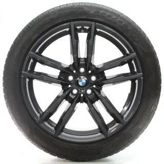 BMW X3M F97 X4M F98 Winterräder M Doppelspeiche 764 255/45R20 DOT22 8059723-4 - Bild 1