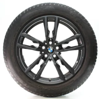 BMW X3 G01 X4 G02 Winterräder Doppelspeiche 698 M 245/50R19 105V DOT24 8093921 - Bild 1