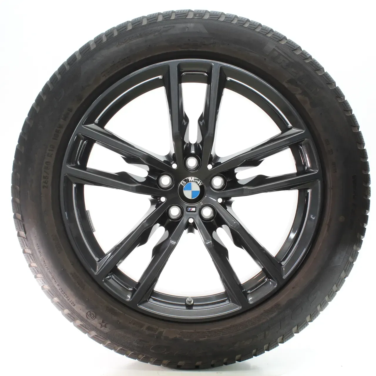 BMW X3 G01 X4 G02 Winterräder Doppelspeiche 698 M 245/50R19 105V DOT24 8093921 - Bild 1