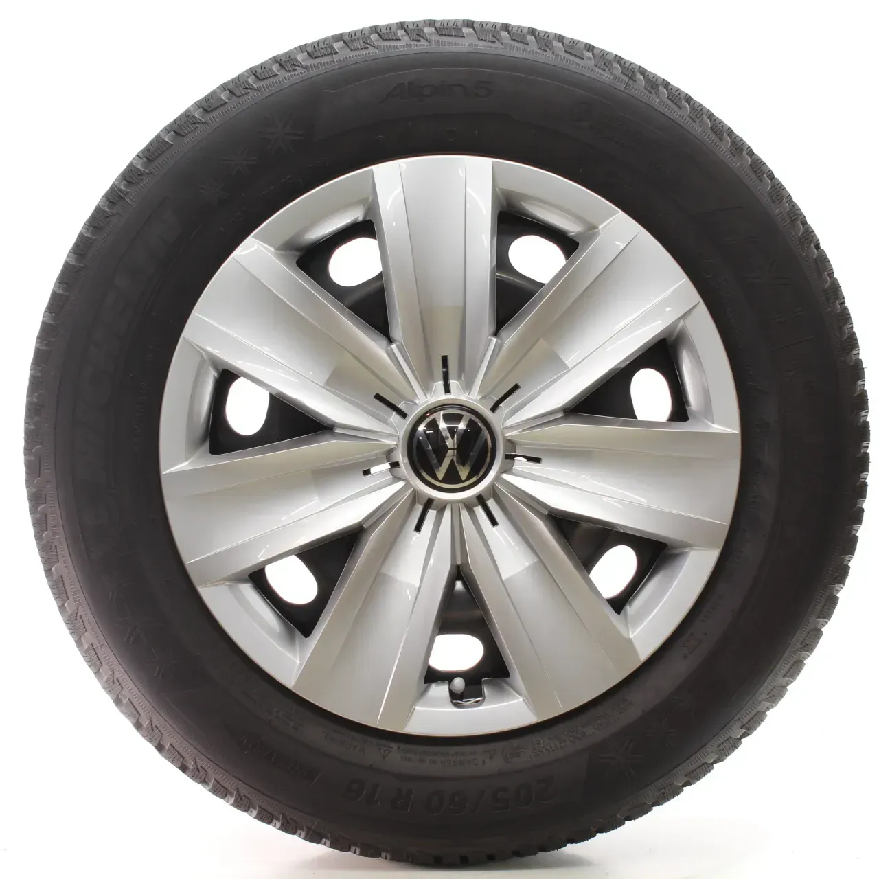 VW T-ROC A11 Audi Q2 GAB Winterräder Stahl Michelin 205/60R16 DOT24 5Q0601027CJ - Bild 1