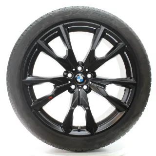 BMW X7 G07 Winterräder M V-Speiche 755 Pirelli 275/40-315/35R22 DOT24 8074221 - Bild 2