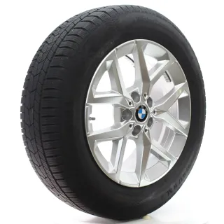 BMW X1 U11 X2 U10 Winterräder Y-Speiche 896 Continental 205/65R17 DOT23 6898299 - Bild 6