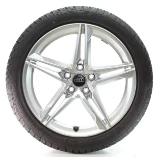 Audi A4 S4 8W Winterräder 5-Doppelspeichen-Stern-Design 245/40R18 8W0601025EC - Bild 3