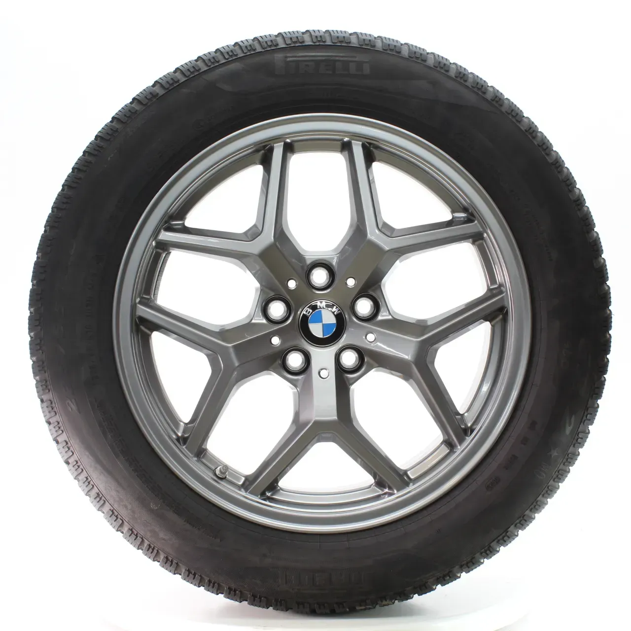 BMW 5er G60 G61 Winterräder Y-Speiche 932 Pirelli 225/55R18 102H DOT25 5A324D5 - Bild 1