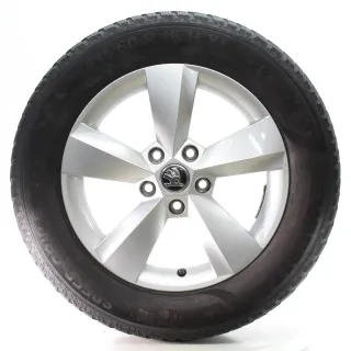Skoda Karoq ND7 Winterräder Nanuq Semperit 215/60R16 99H DOT24 57A601025S-T - Bild 3