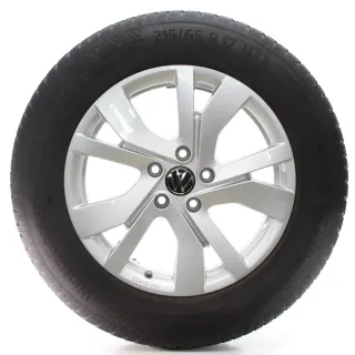 VW Tiguan CT1 Winterräder Rockingham Continental 215/65R17 99H DOT24 571071497A - Bild 3