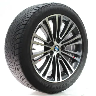 BMW 5er G30 G31 Winterräder Doppelspeiche 634 Goodyear 245/45R18 100V 6863420 - Bild 6