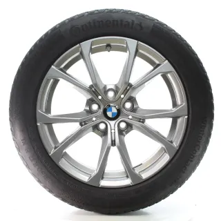 BMW 3er G20 G21 Winterräder V-Speiche 776 Continental 225/50R17 DOT24 6883518 - Bild 4