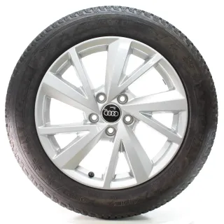 Audi Q2 GAB Winterräder 5-V-Speichen-Design Michelin 215/55R17 DOT25 81A601025C - Bild 3
