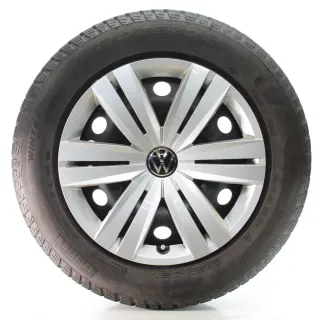 VW Touran 5T1 Winterräder Stahl Pirelli 205/60R16 96H DOT25 5QA601027C - Bild 4