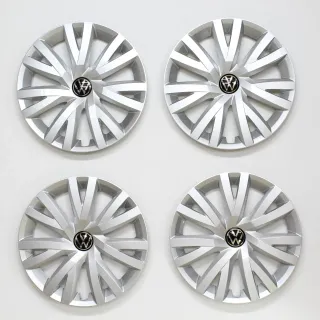 VW Golf 7 8 Radkappen 16 Zoll Radblenden Radzierblenden Original 5H0601147C 4Stk - Bild 1