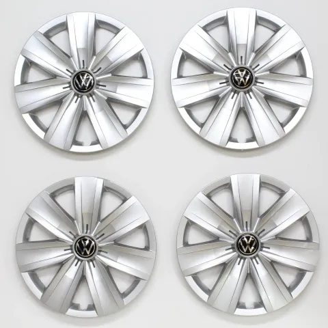 Background image for VW T-Roc 16 Zoll Radkappen Radzierblenden Radblenden Original 2GA601147 4Stk