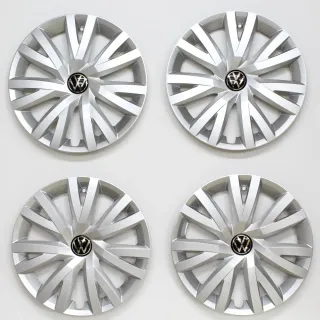 VW Golf 7 8 Radkappen 16 Zoll Radblenden Radzierblenden Original 5H0601147C 4Stk - Bild 1